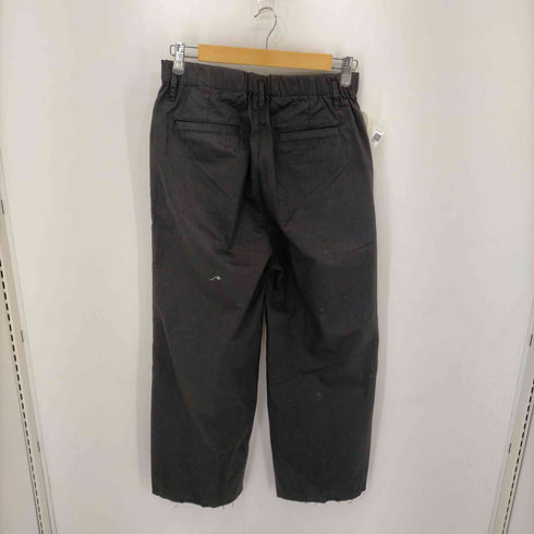 ユアン YUAN カットオフ タック ワイドストレートバギーパンツ メンズ JPN:M