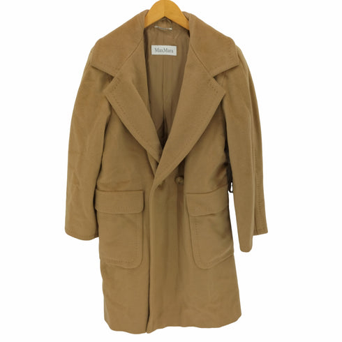 マックスマーラ MAX MARA 白タグ ウールカシミヤコート レディース JPN:38