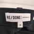 リダン RE/DONE (リダン) USA製 ORIGINALS カットオフ ブラック デニム パンツ クロップド ジーンズ レディース US:25