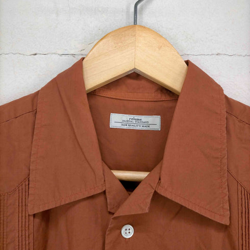 ジャーナルスタンダードレリューム JOURNAL STANDARD relume コットンキューバシャツ メンズ JPN:M