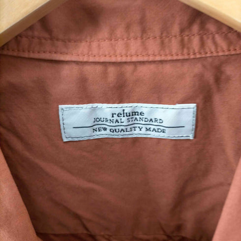 ジャーナルスタンダードレリューム JOURNAL STANDARD relume コットンキューバシャツ メンズ JPN:M
