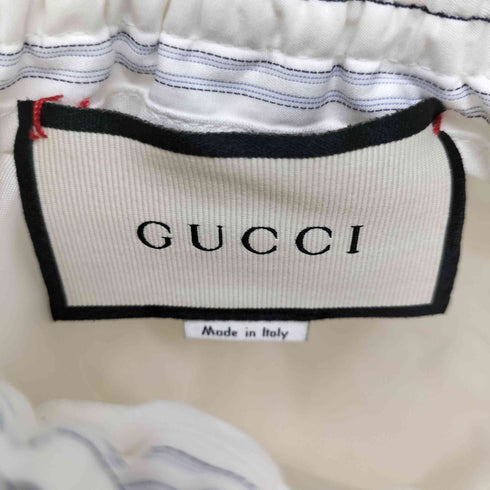 グッチ GUCCI テーパードパンツ サイドライン ストライプ イージー レディース 44