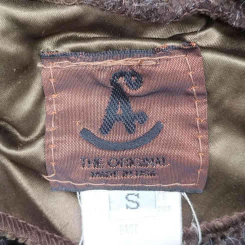 THE ORIGINAL 70s USA製 TALONジップ フェイクファージャケット メンズ JPN:S