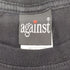 AGAINST 両面プリント S/S Tシャツ メンズ import:L