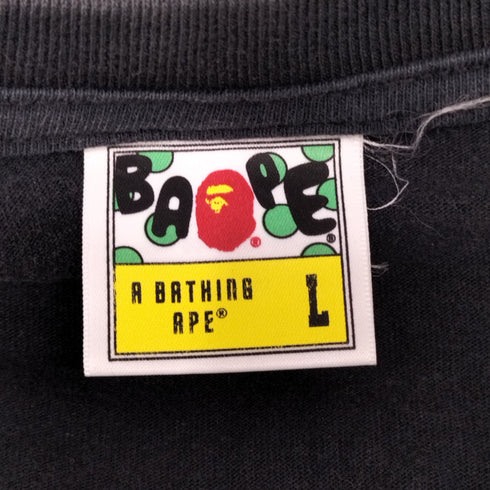 アベイシングエイプ BAPE by A BATHING APE フロントプリント S/S Tシャツ メンズ JPN:L