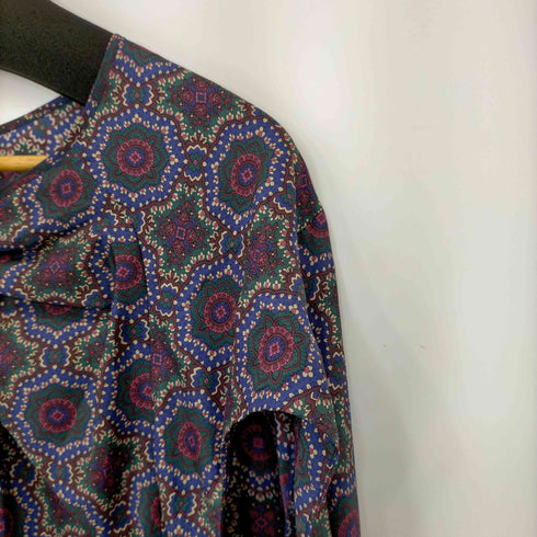 ドゥーズィエムクラス DEUXIEME CLASSE 総柄シルクワンピース レディース