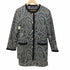 レオナール LEONARD ペイズリー柄 FASHION ヴィンテージ セットアップ ノーカラージャケット タイトスカート レディース 11AR