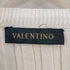 ヴァレンティノ Valentino セーター リブ ニット コットン シルク Vネック 長袖 レディース import:S