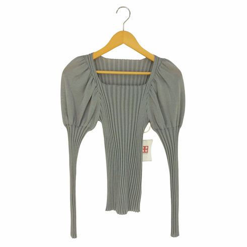 フレイアイディー FRAY I.D シアーパフリブニット レディース ONE SIZE