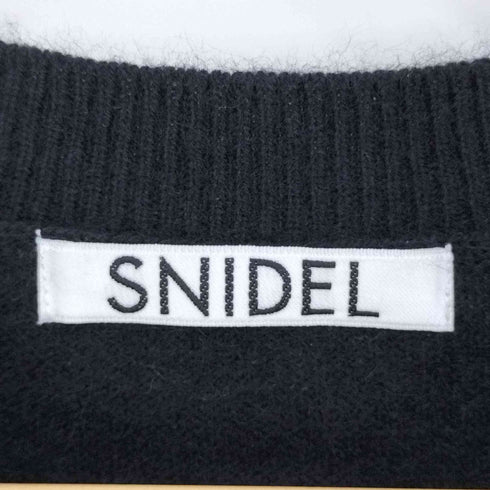 スナイデル snidel シースルーショルダーニットプルオーバー レディース FREE