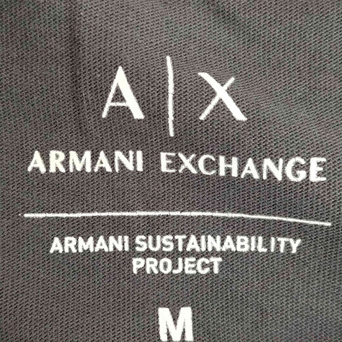 アルマーニエクスチェンジ ARMANI EXCHANGE フロントロゴ クルーネックTシャツ レディース import:M