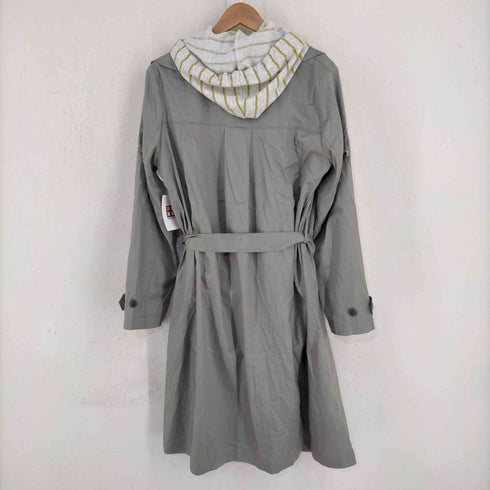 センソユニコ SENSOUNICO トレンチコート ラメボーダーパーカーライナー付き レディース JPN:40