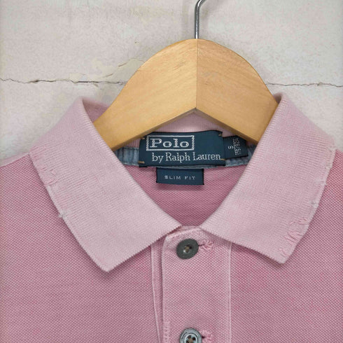 ポロバイラルフローレン Polo by RALPH LAUREN ポニー刺繍鹿の子地ポロシャツ メンズ JPN:L