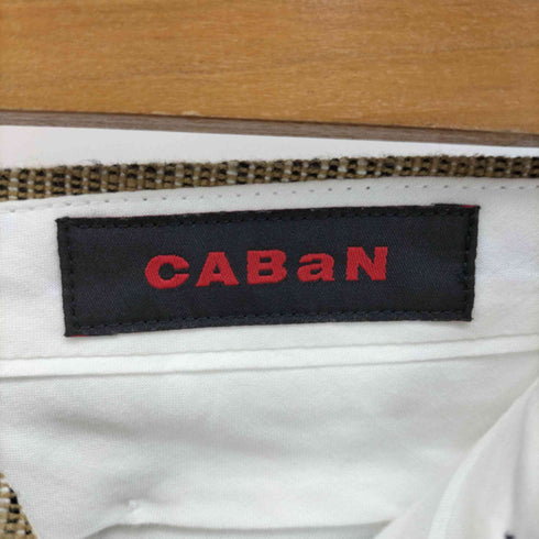 キャバン CABaN 21SS ストレッチ ネップ クロス ピンタック ワイド パンツ レディース JPN:S