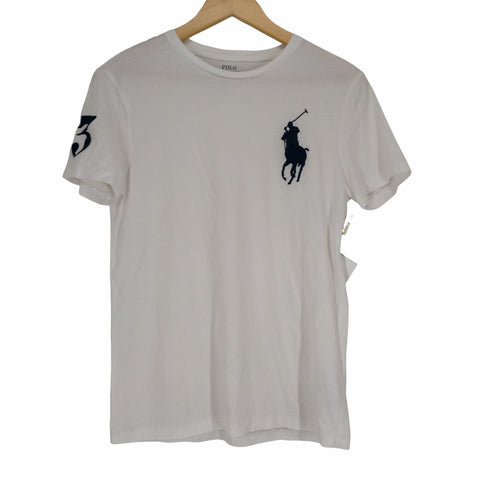ポロバイラルフローレン Polo by RALPH LAUREN SLIM FIT ダメージ加工ポロシャツ メンズ JPN:S