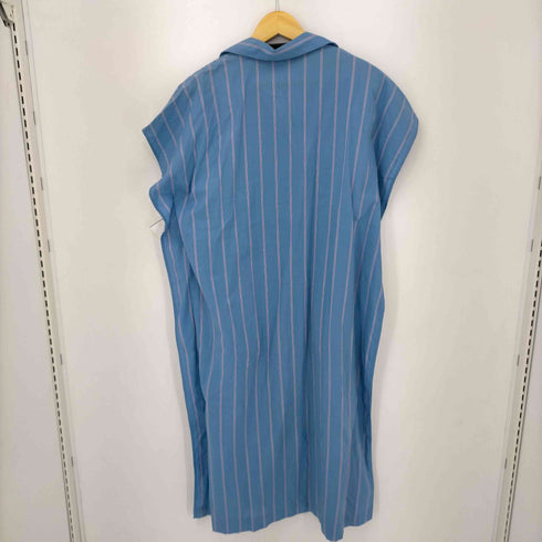 スピックアンドスパン Spick and Span 21SS コットンシルクノースリーブシャツワンピース レディース FREE