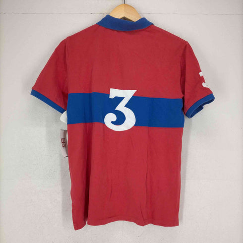 ポロバイラルフローレン Polo by RALPH LAUREN ビッグポニー刺繍ナンバリングポロシャツ メンズ L/G(14-16)