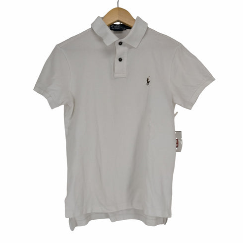 ポロバイラルフローレン Polo by RALPH LAUREN ポニー刺繍鹿の子地ポロシャツ メンズ JPN:M