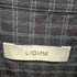 リドム LIDnM Super130s WINDOW CHECK H/S メンズ JPN:M
