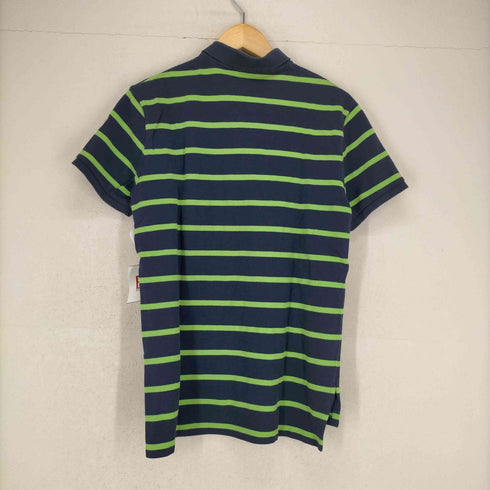 ポロバイラルフローレン Polo by RALPH LAUREN CUSTOM FIT ボーダーポロシャツ メンズ JPN:M