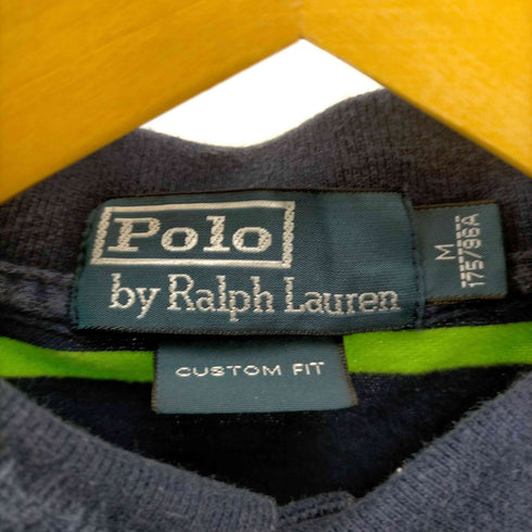 ポロバイラルフローレン Polo by RALPH LAUREN CUSTOM FIT ボーダーポロシャツ メンズ JPN:M