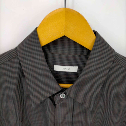 リドム LIDnM Super130s Vintage Check Shirt メンズ JPN:S