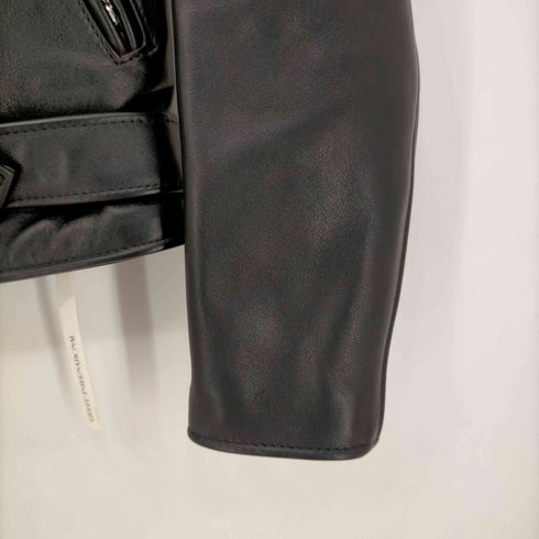 ショット Schott ショット ×GREED International レザー ライダース ダブル ジャケット ジップアップ レディース import:S