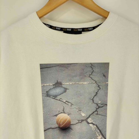 エフエーティー FAT ×sb skateboard Journal Y.T GROUND グラフィックプリント クルーネックTシャツ メンズ SKINNY