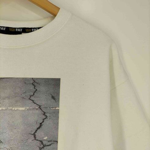 エフエーティー FAT ×sb skateboard Journal Y.T GROUND グラフィックプリント クルーネックTシャツ メンズ SKINNY