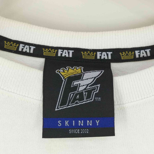 エフエーティー FAT ×sb skateboard Journal Y.T GROUND グラフィックプリント クルーネックTシャツ メンズ SKINNY