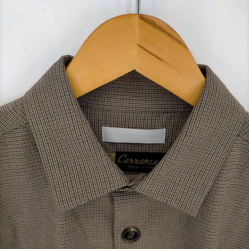 センスオブプレイス SENSE OF PLACE CARREMANシャツ メンズ JPN:M