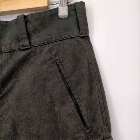 フレンチアーミー FRENCH ARMY 50S M-47 前期 カーゴパンツ 後染めブラック 比翼ボタン メンズ