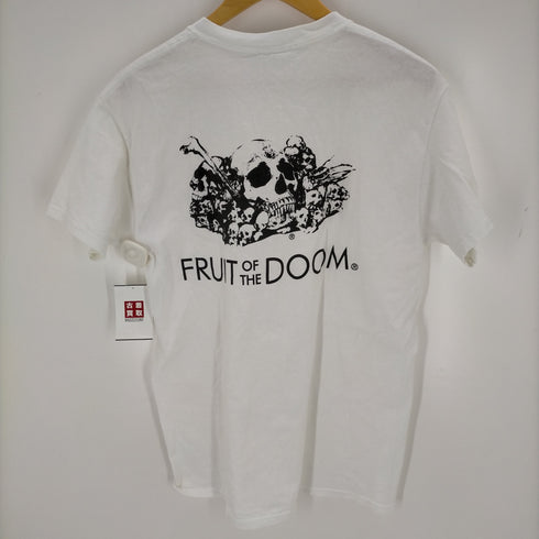 FRUIT OF THE DOOM スカルプリントクルーネックTシャツ メンズ