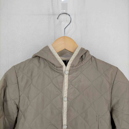 ラベンハム LAVENHAM キルティングジャケット 中綿ジャケット フード レディース EUR:38