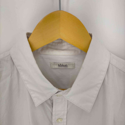 shiun WASHER REGULAR COLLAR SHIRT メンズ JPN:M