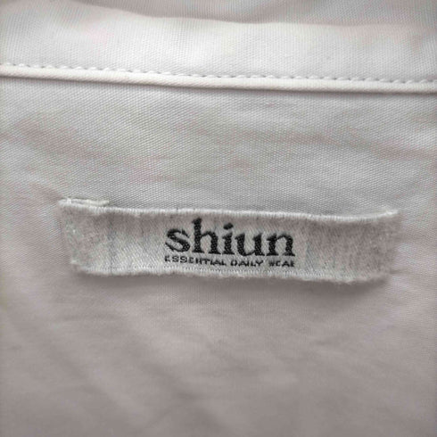 shiun WASHER REGULAR COLLAR SHIRT メンズ JPN:M