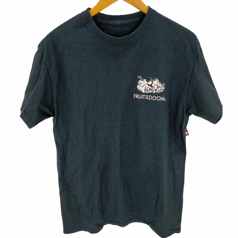 FRUIT OF THE DOOM スカルプリントクルーネックTシャツ メンズ