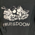 FRUIT OF THE DOOM スカルプリントクルーネックTシャツ メンズ