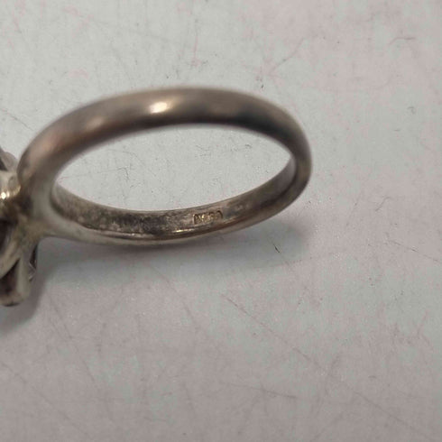 ナラカミーチェ NARACAMICIE Silver 刻印 フラワー モチーフ リング レディース 9号