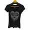 アルマーニエクスチェンジ ARMANI EXCHANGE 装飾Tシャツ ラメ レディース XS