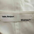 アパルトモンドゥーズィエムクラス LAppartement DEUXIEME CLASSE Hello Bonjour ハローボンジュール V Neck Shirts Onepiece レディース