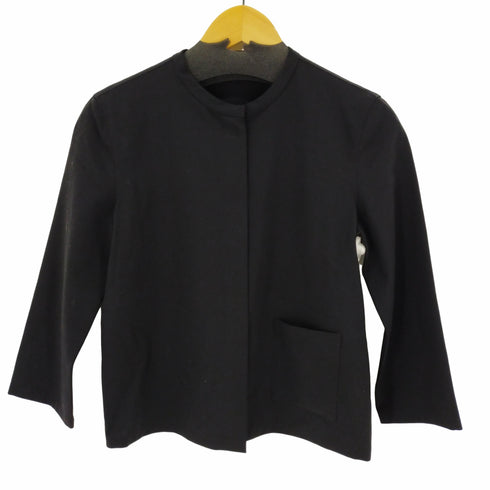 エンポリオアルマーニ EMPORIO ARMANI ノーカラーシャツジャケット レディース 36