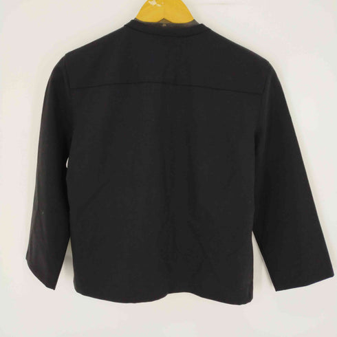 エンポリオアルマーニ EMPORIO ARMANI ノーカラーシャツジャケット レディース 36