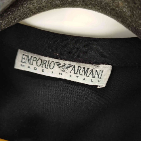 エンポリオアルマーニ EMPORIO ARMANI ノーカラーシャツジャケット レディース 36
