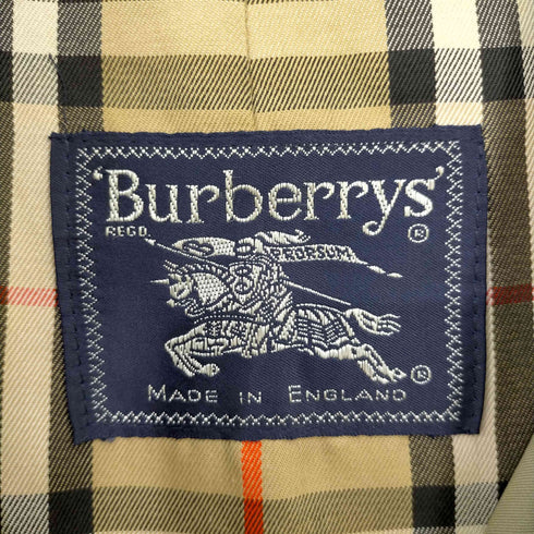バーバリーズ BURBERRYS ステンカラーコート ロング ヴィンテージ 89年製 80’s 裏地ノバチェック メンズ