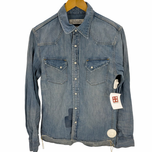 レミレリーフ REMI RELIEF REMI RELIEF × The Rolling Stones デニムウエスタンシャツ メンズ JPN:M