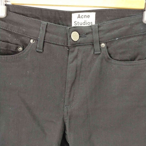 アクネストゥディオズ ACNE STUDIOS SKIN 5 BLACK スキニーデニムパンツ レディース 26/32