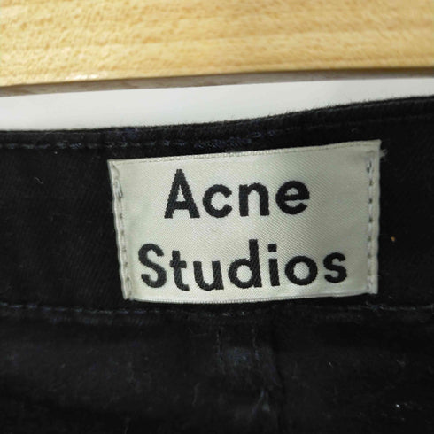アクネストゥディオズ ACNE STUDIOS SKIN 5 BLACK スキニーデニムパンツ レディース 26/32