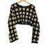ザラ ZARA クロップドクロシェニット レディース JPN:L