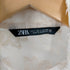 ザラ ZARA コントラストセミシースルーシャツ レディース JPN:L